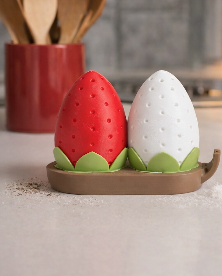 Saltberries, salt and pepper shakers