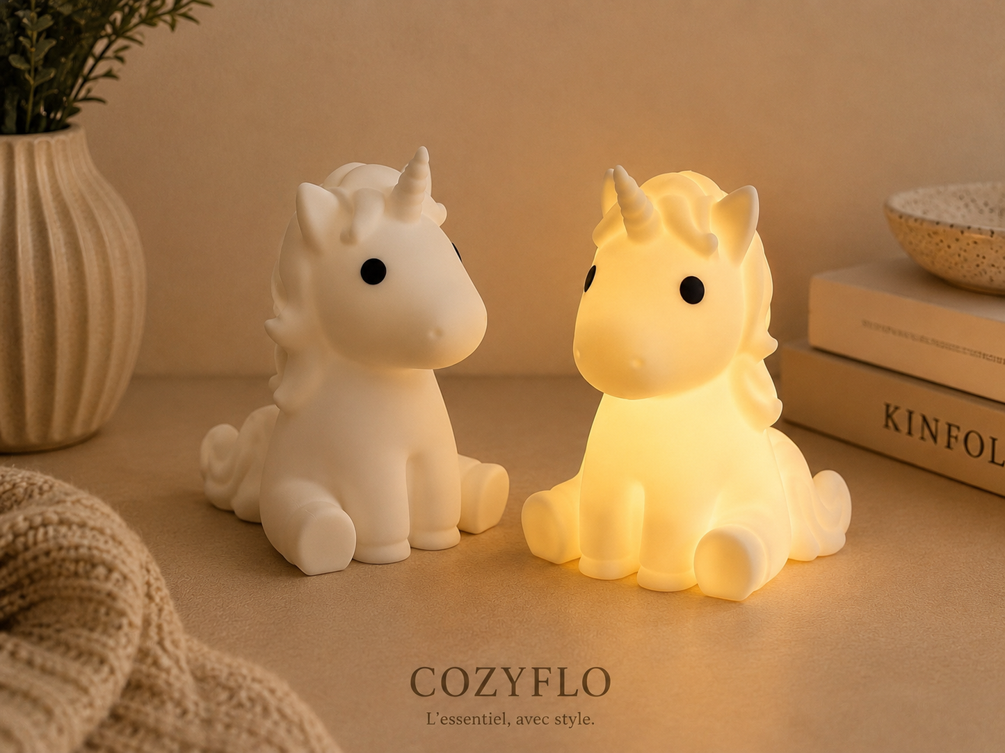 Lampe Licorne